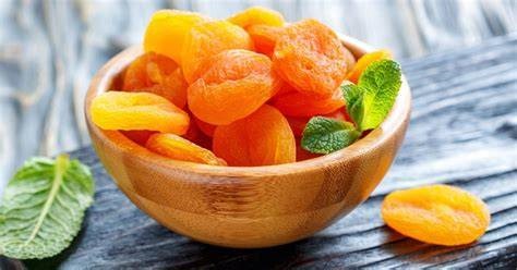 Dried apricots
